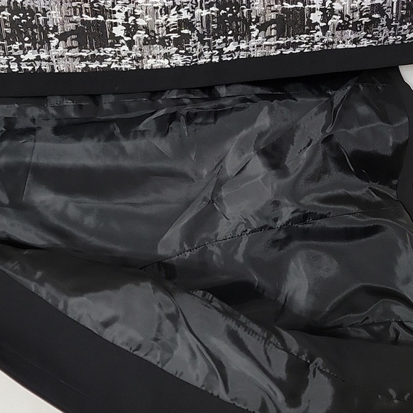 Women's Kasper Open-Front Jacket Blazer, Black, Size 16, EUC - Picture 6 of 8